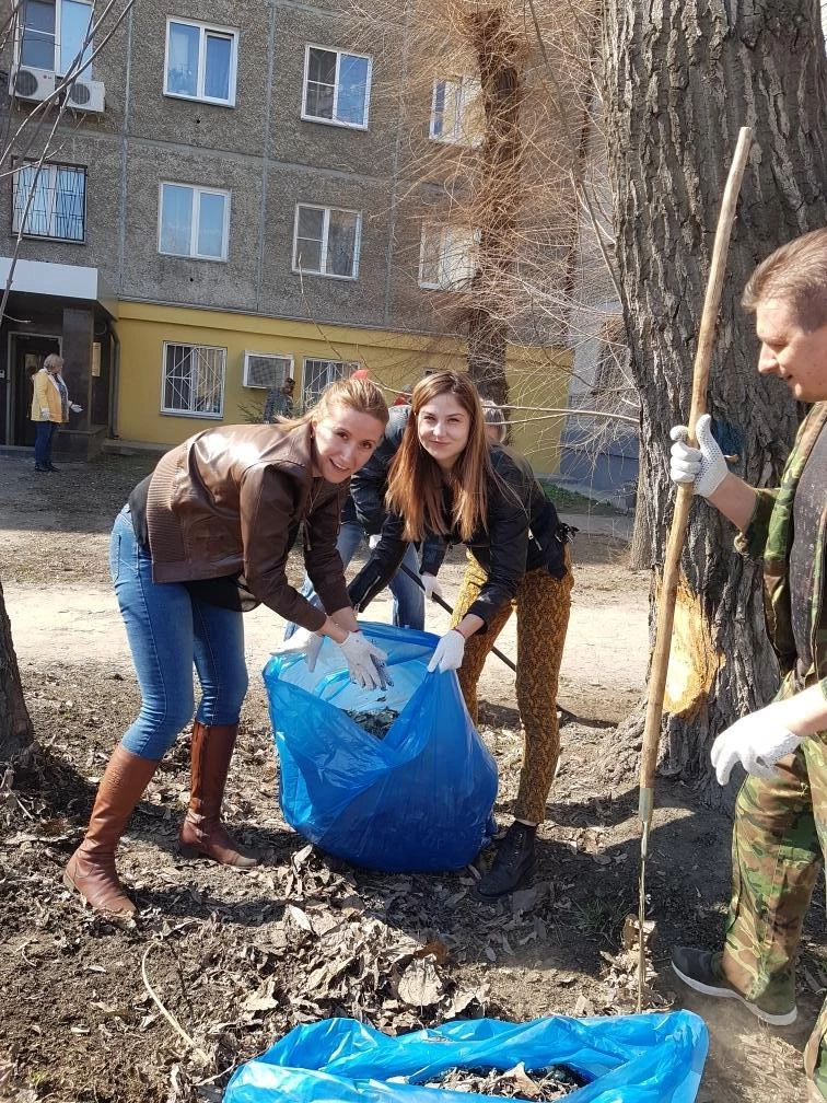Сотрудники Уральского филиала ФГКУ Росгранстрой приняли участие во всероссийском субботнике 