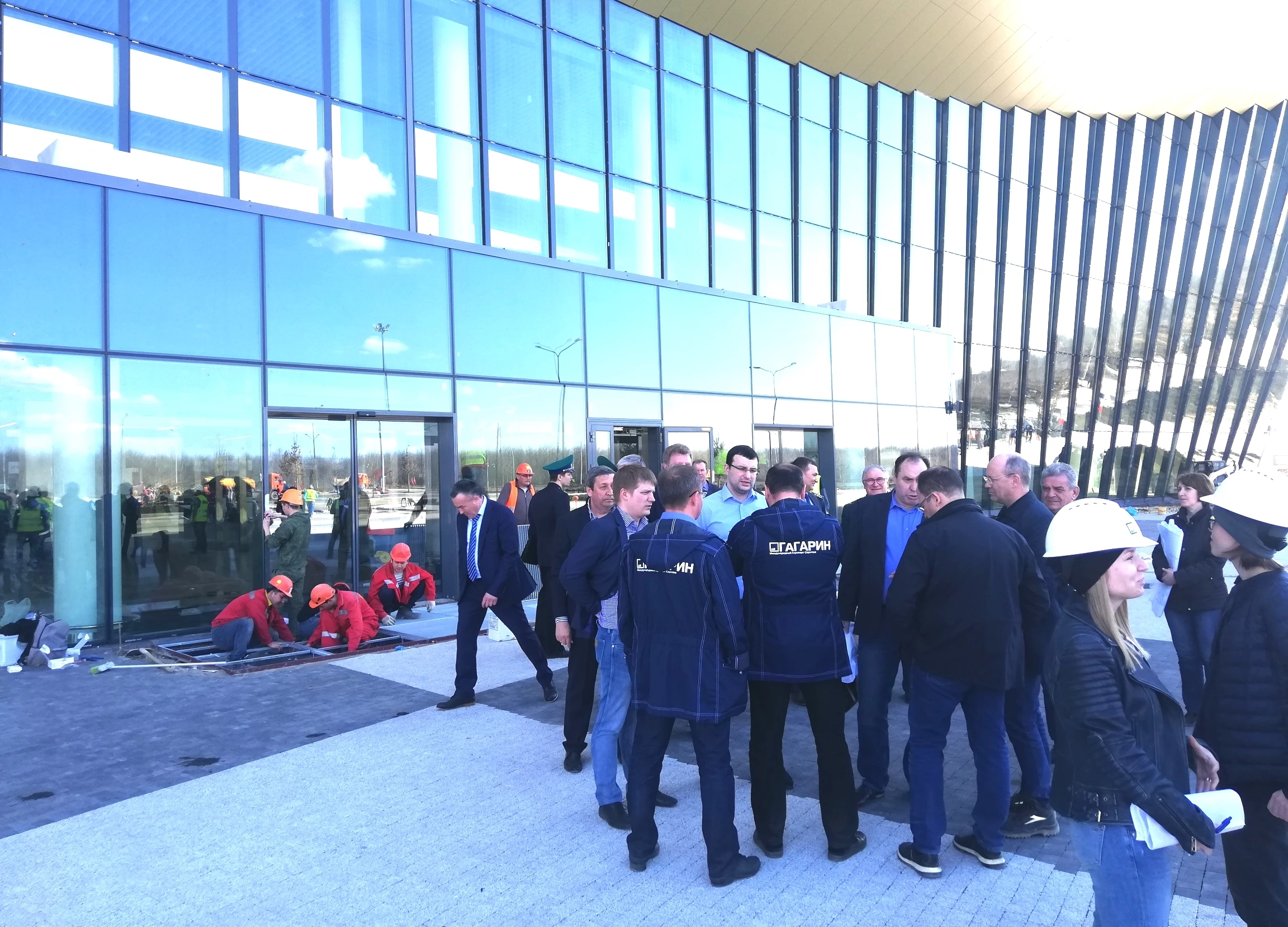 Председатель Государственной думы Вячеслав Володин провел совещание в строящемся международном аэропорту «Гагарин» (г.Саратов) 