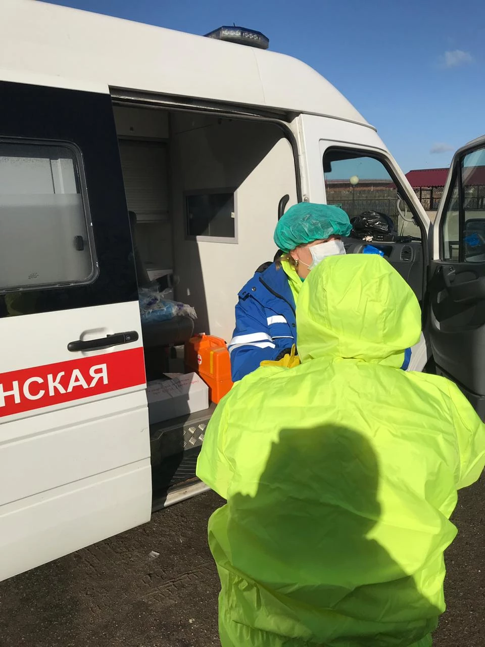 В автомобильном пункте пропуска Советск Калининградской области на границе с Литвой прошли учения по выявлению и ликвидации угрозы распространения инфекционного заболевания 