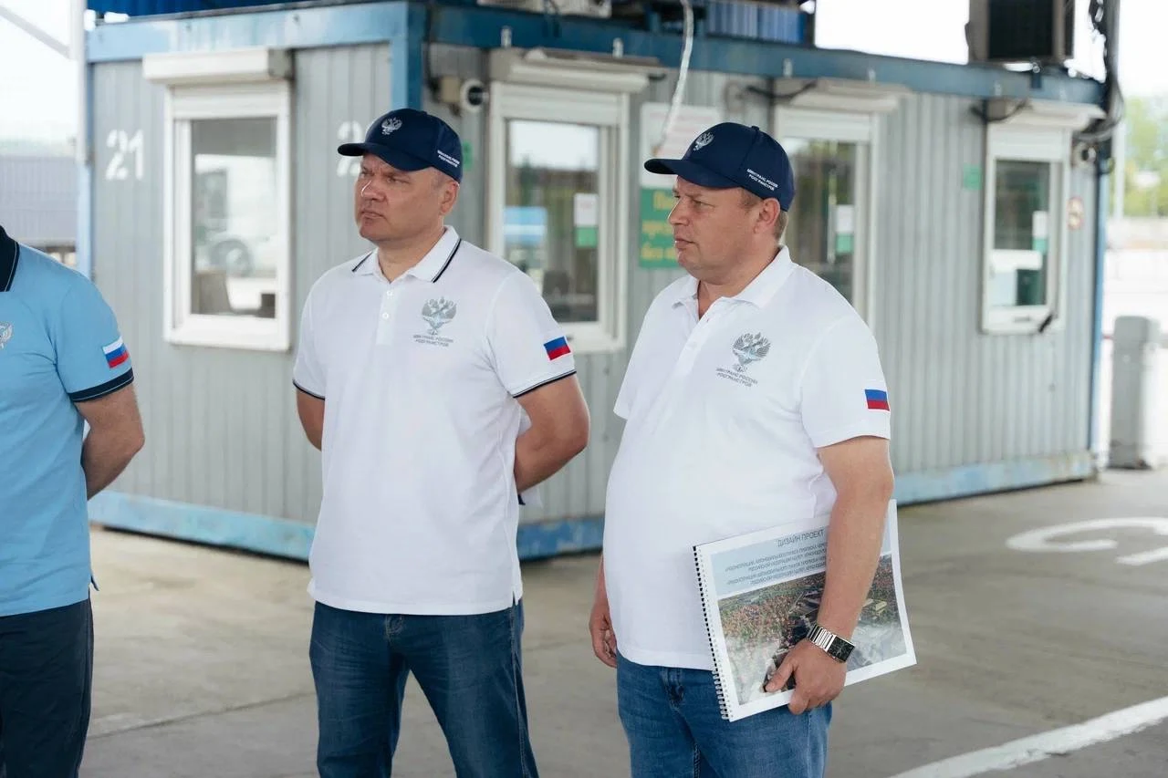 В автомобильном пункте пропуска Адлер продолжаются подготовительные работы